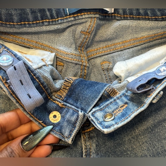 Old Navy Kids Faded Blue Jeans Toddler Girl - Picture 4 of 4